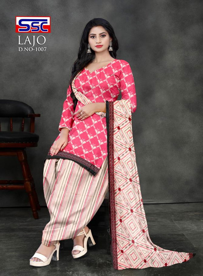 Ssc Lajo 33 American Printed Regular Wear Dress material Catalog
